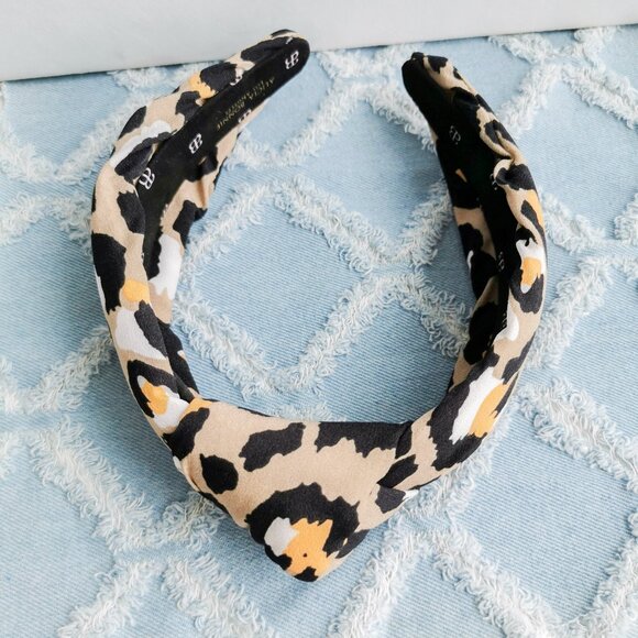 Alicia Bonnie leopoard On The Prowl Headband Trendy Fashion Accessories - Picture 1 of 3